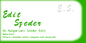 edit szeder business card